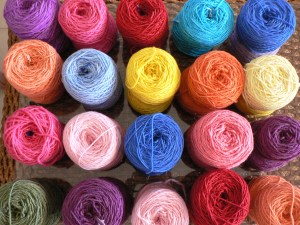 The finished product.  The yarn can be ordered from judi@wam.co.za