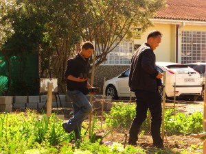 Justin takes a recce